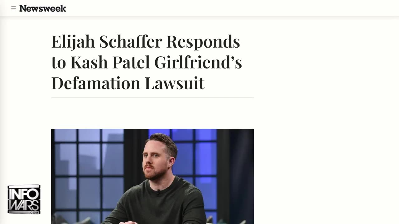 Boarding Pass of Elijah Schaffer's Operations Manager was Flagged