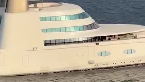 Inside the $300,000,000 MegaYacht “A”: Futuristic Luxury by Philippe Starck! 🛥️✨