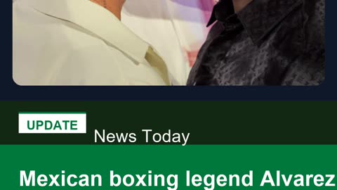 Mexican boxing legend Alvarez promises Crawford bout will be one of his 'best'