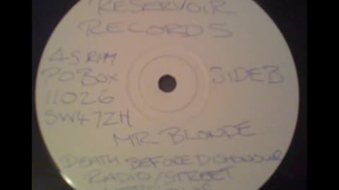 MR. BLONDE - DEATH BEFORE DISHONOR ( 1996 UK rap ) HD