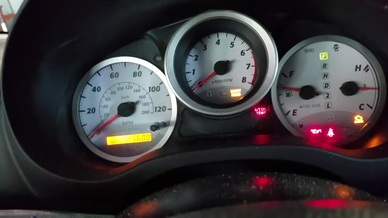 Reset oil light 2005 Toyota Rav 4