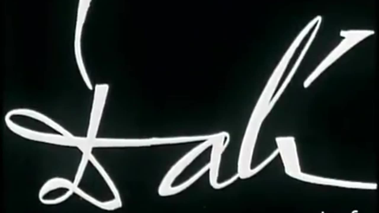 Salvador Dali Exclusive Interview (French) Entretien Exclusif avec Salvador Dali (Français)