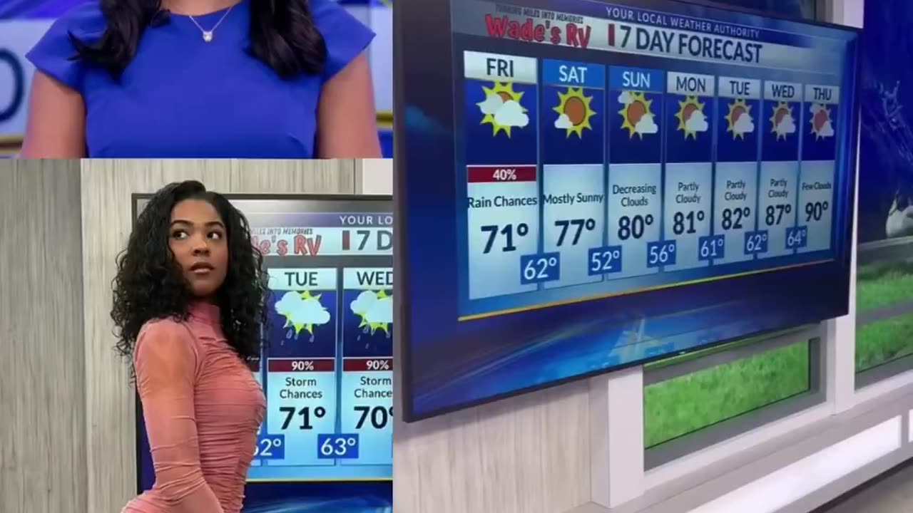 Meteorologist Shelbi Schauble is gaining widespread attention online.