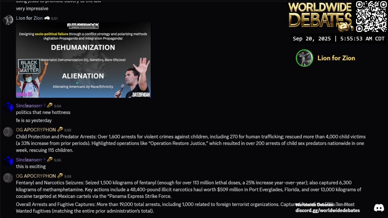 0075 WIDESTREAM - Worldwide Debates - YouTube/Twitch/Rumble