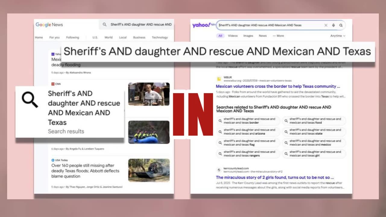 Fact Check: NO Rescue Of Texas Sheriff's Daughter By Mexican Rescue Workers During July 2025 Floods