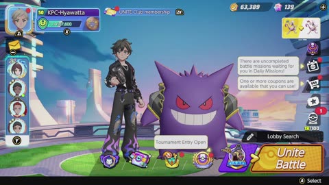 Pokémon Unite Grinding