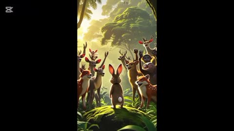چالاک خرگوش اور خونخوار شیر | Jungle Story in Urdu | Moral Story for Kids #animals #urdufairytales