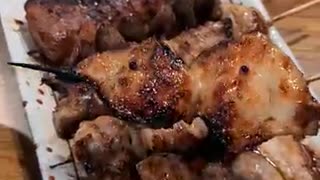 The Most Addictive Yakitori in Ueno Park Tokyo!