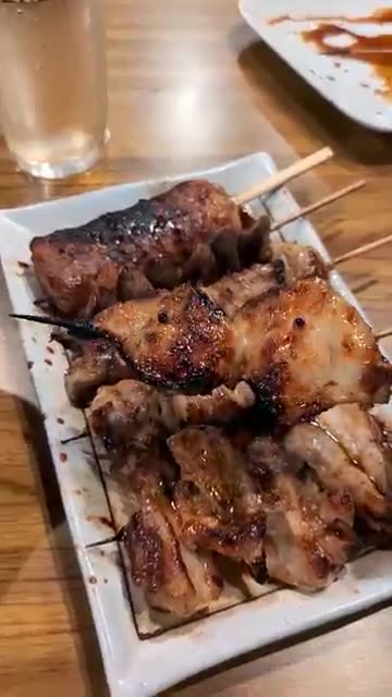 The Most Addictive Yakitori in Ueno Park Tokyo!