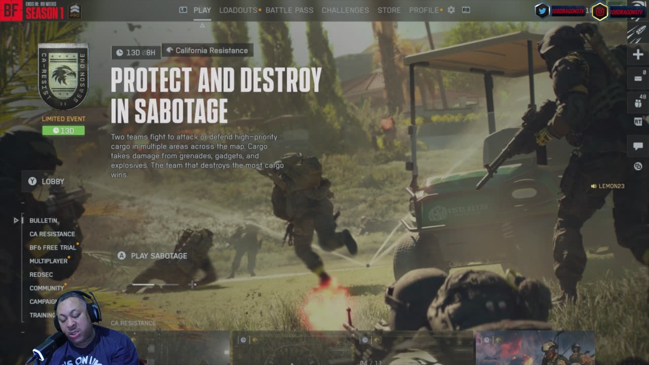 WE GAMING TONIGHT BATTLFIELD 6 RED SEK & MORE