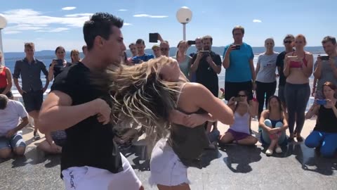 Best Couple Dance Performance in Public 2025 New Video
