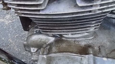 An inexpensive method for polishing and cleaning a motorbike engine
