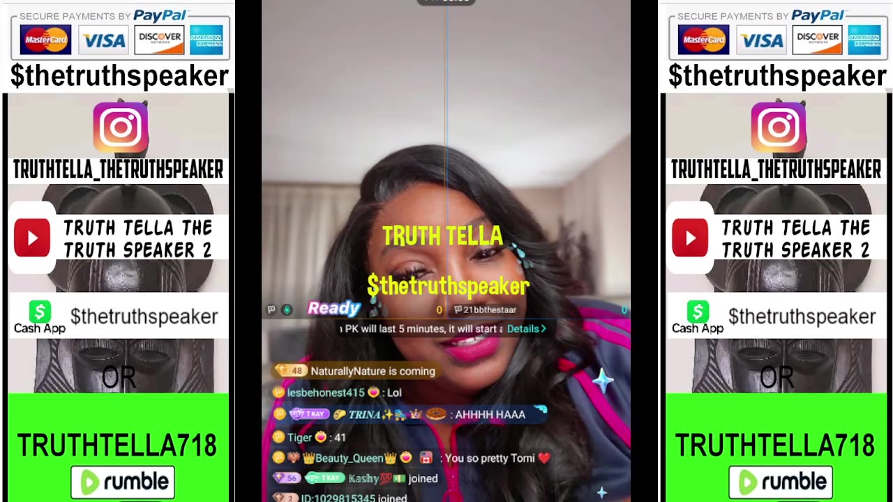 QUEEN TOMIKAY FRIDAY NIGHT LIVE TEACAP PT. 1