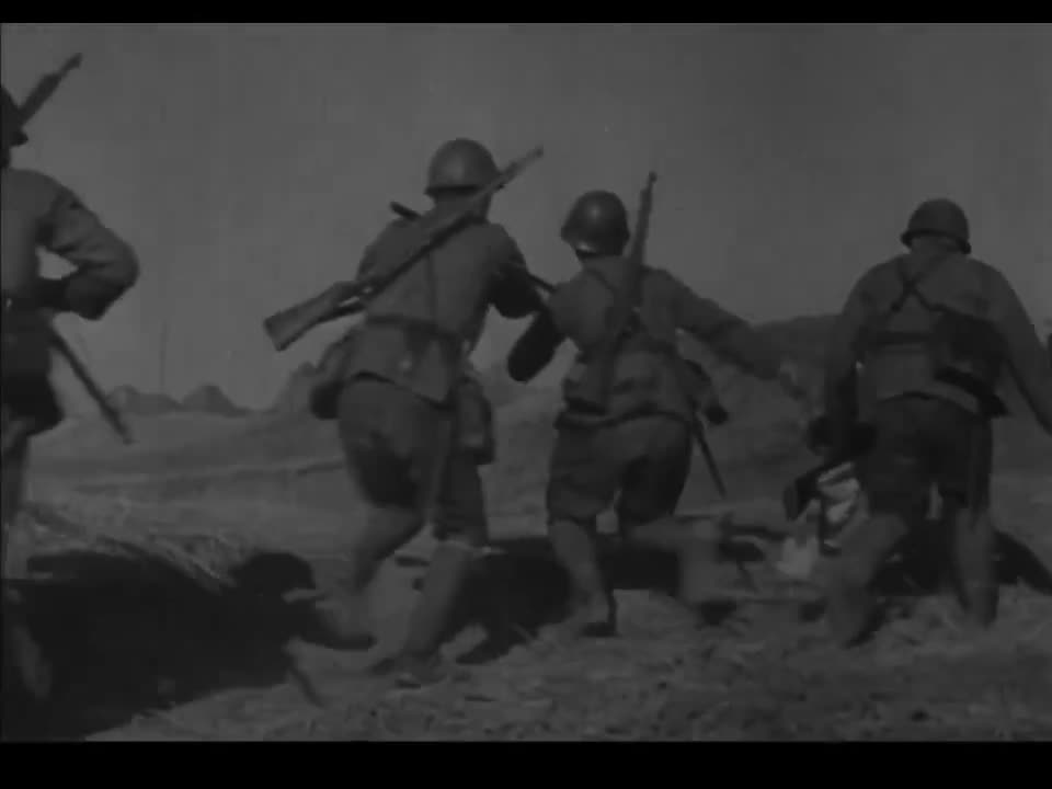 Reel showcasing the Chinese National Revolutionary Army in COMBAT with the Imperial Japanese Army