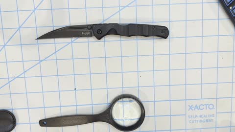 Cold Steel Frenzy 3.5" CPM-3V Unboxing: Blade Flaw to Flawless Fix!