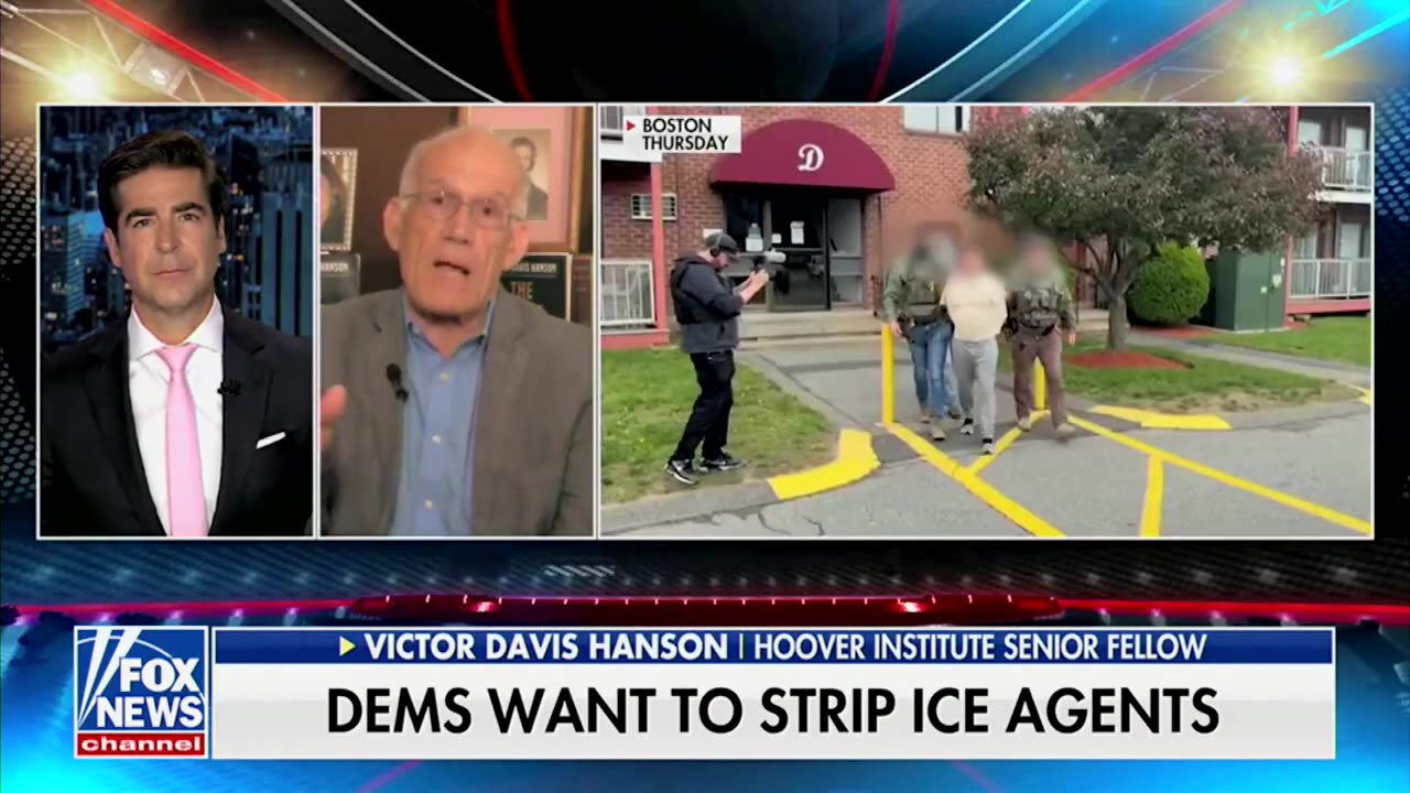 Victor Davis Hanson: Why ICE Agents Have No Choice But To Wear Masks