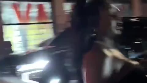 Woman gets an attitude rolls her eyes at NFL wide receiver Ja'Marr Chase after he curves her.