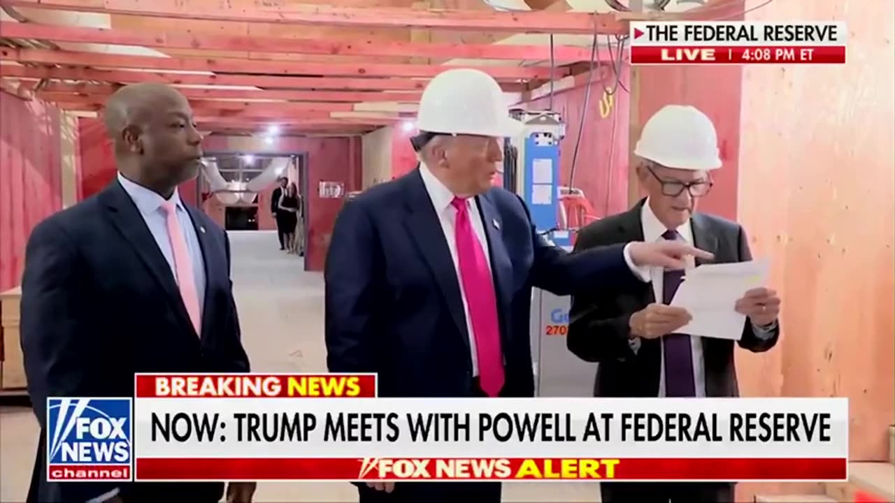 Trump and Jerome Powell Bicker About FED Renovation In Surreal Interaction