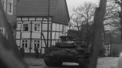 ADVANCE AND CAPTURE... - ADVANCE AND CAPTURE OF SCHARFENBERG (), GERMANY ; PRISON CAM - 111-adc-3825