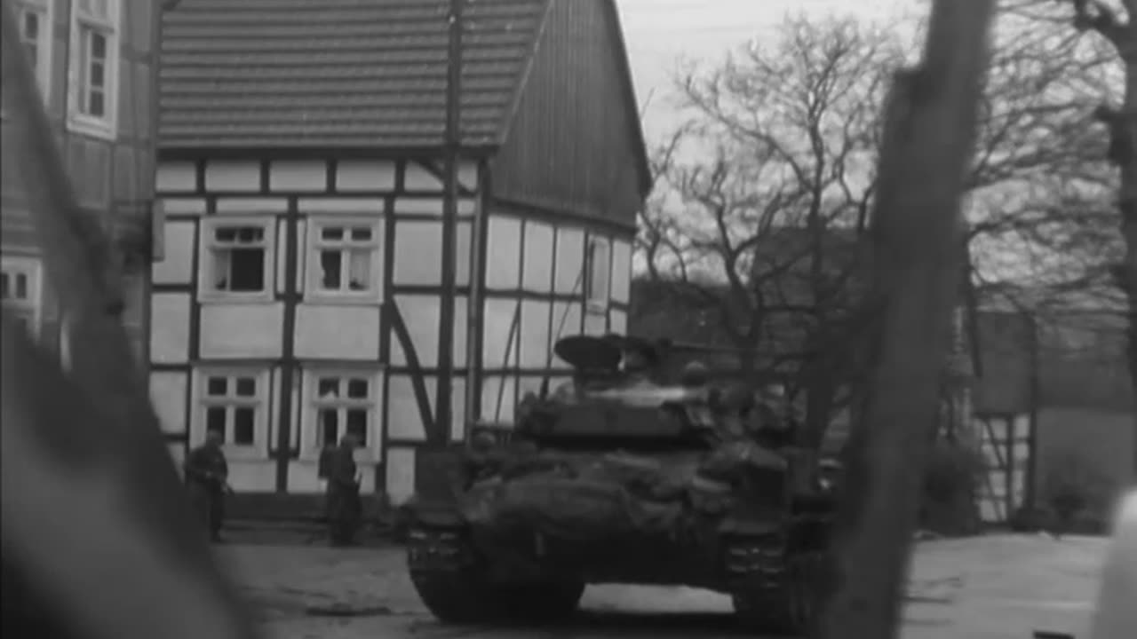 ADVANCE AND CAPTURE... - ADVANCE AND CAPTURE OF SCHARFENBERG (), GERMANY ; PRISON CAM - 111-adc-3825