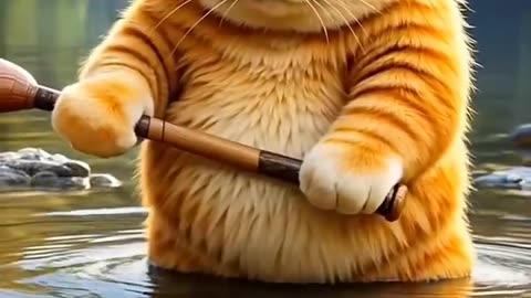 Ai animated cat funny video 🤣