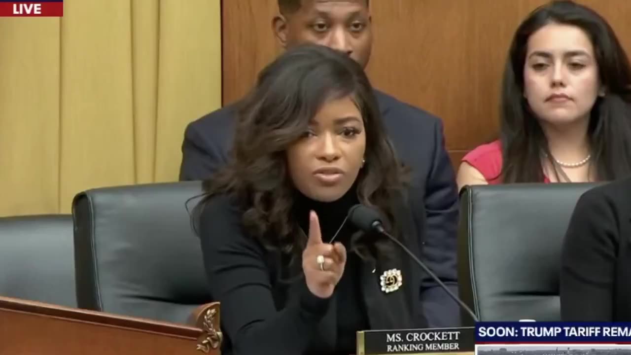 Rep. Jasmine Crockett just admitted that she was a DEI hire.