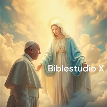 Pope Francis On the way to Heaven Meets Mary, Moses, Joshua and Jesus and finally reach Heaven ❤️ 👍