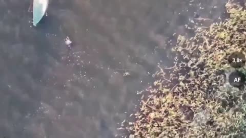 🚤🔥 Ukraine Russia War | Dnepr Group UAVs Destroy Ukrainian Boat with Soldiers in Kherson | RCF
