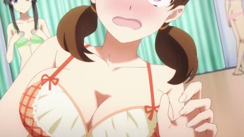 Anime Honor Student at Magic High School- How girls react to one another when getting undress