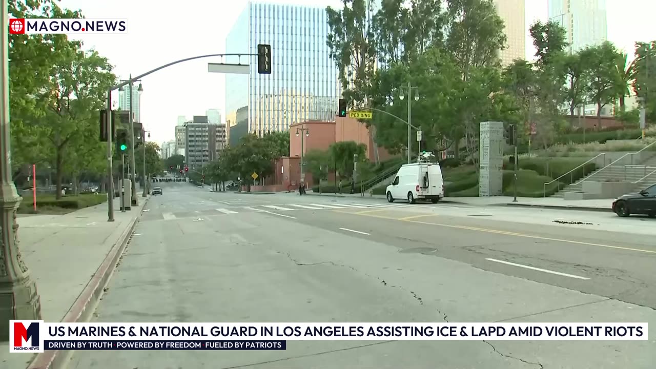🇺🇸 US Marines & National Guard Boots on the Ground in Los Angeles assisting ICE & LAPD amid Violent Riots [LIVE]