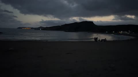 paseo por la playa