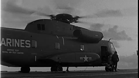 DEPARTURE OF XC-142A FROM USS S... - DEPARTURE OF XC-142A FROM USS SARATOGA (CVA-60) - 428-npc-38272