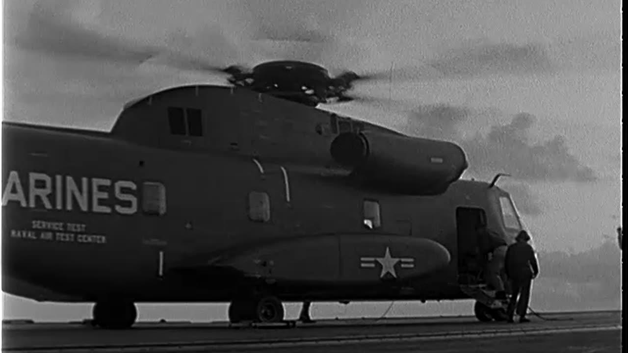 DEPARTURE OF XC-142A FROM USS S... - DEPARTURE OF XC-142A FROM USS SARATOGA (CVA-60) - 428-npc-38272