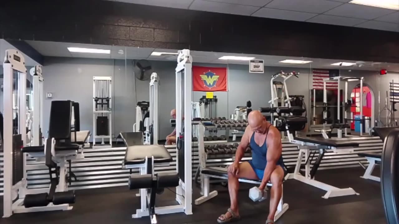 Biceps & Shoulders Day - Age 72