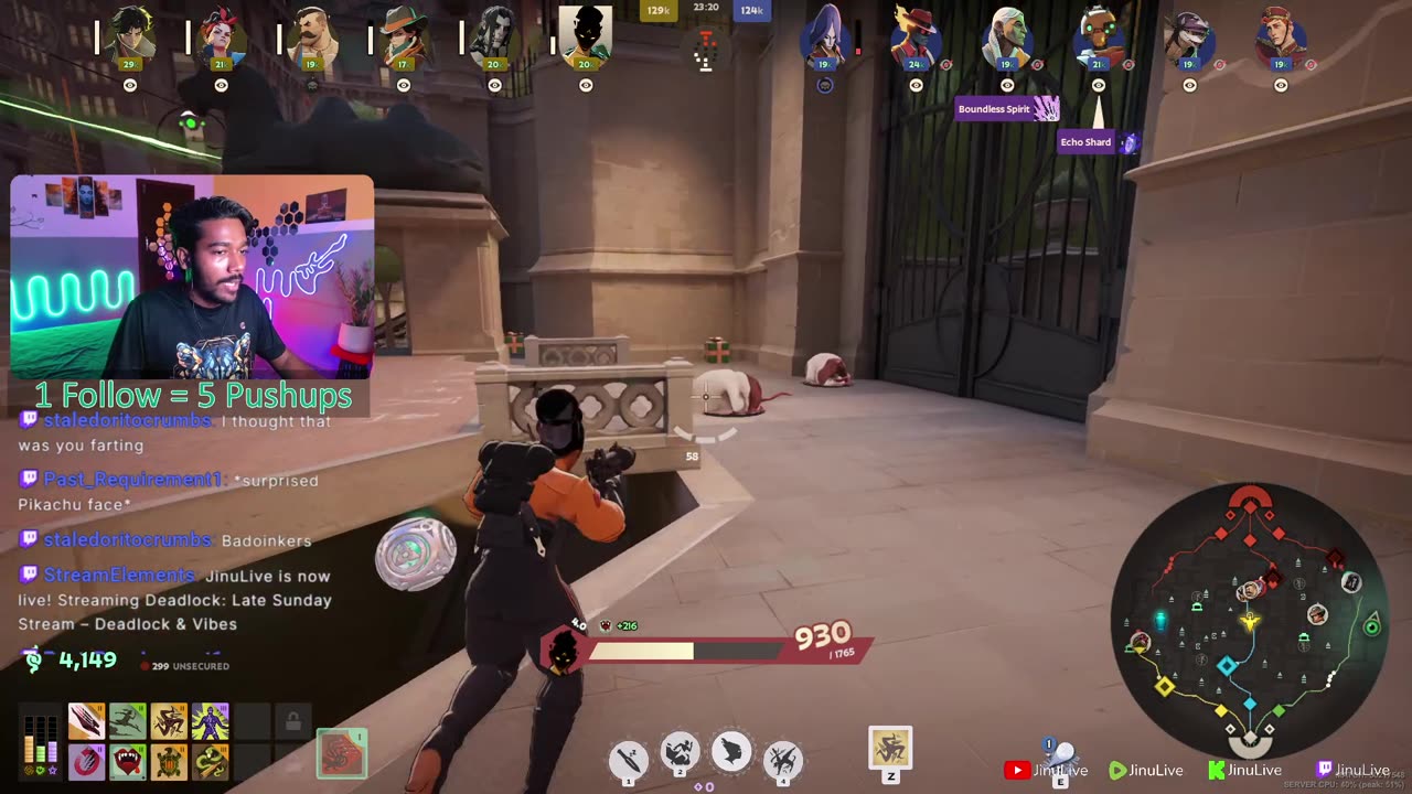 Late Sunday Stream – Deadlock & Vibes