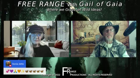 "The Legend of Bigfoot" with Ron Morehead & Gail of Gaia on FREE RANGE