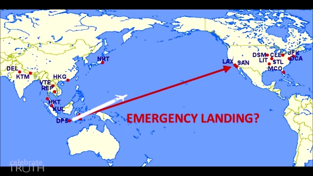 EMERGENCY PLANE LANDING... PROVES FLAT EARTH??