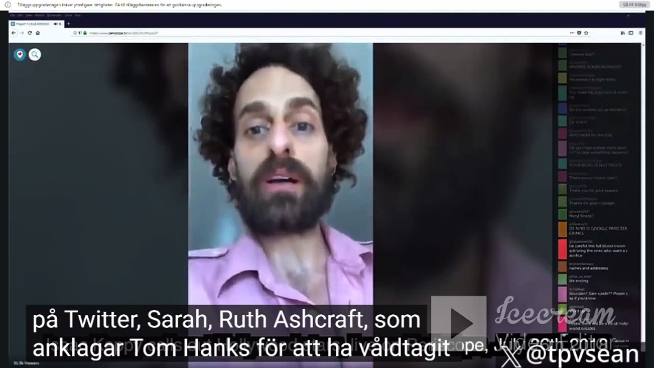 Tom Hanks och Epstein