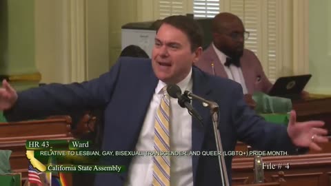 DISGUSTING CA Democratic leader repeatedly MOCKED GAY GOP Assembly member during Pride discussion!