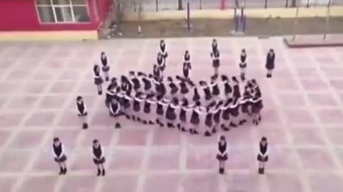 Students from the far east...