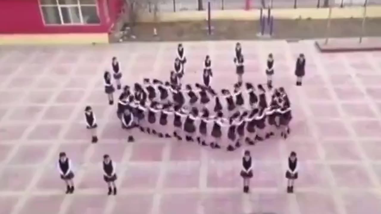 Students from the far east...