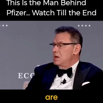 This Is the Man Behind Pfizer... Watch Till the End