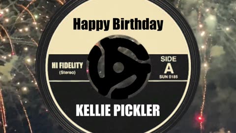 HAPPY BIRTHDAY to KELLIE PICKLER