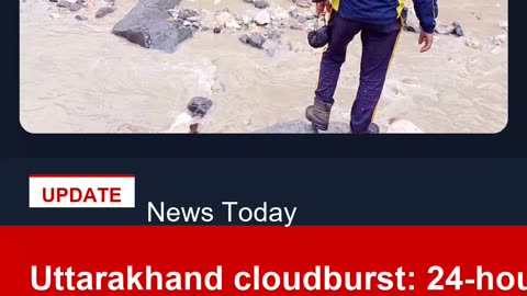 Uttarakhand cloudburst 24 hour ban on Char Dham lifted; Barkot Yamunotri road restored
