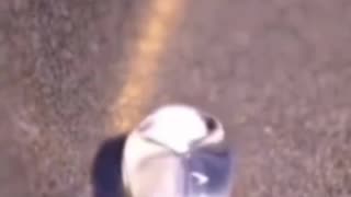 Watch a Water droplet transform when exposed to 432 hz healing frequency.