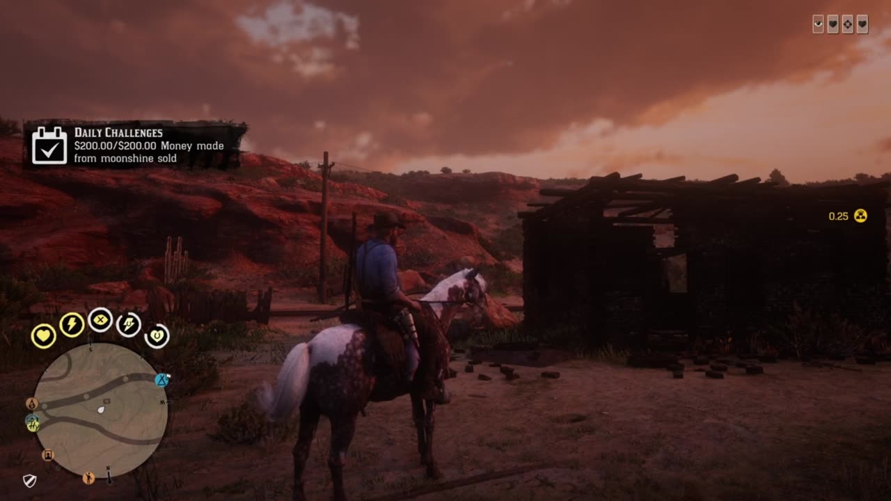 RDO * Moonshiner Daily Challenge ~ $200 Money Made from Moonshine Sold