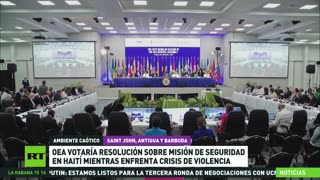 La OEA votará apoyo a misión de seguridad en Haití