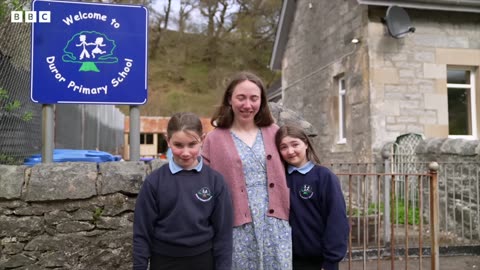 Inside the tiny Highland school with just two pupils BBC Scotland News