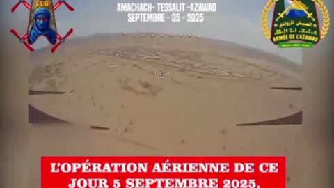 💥🛸 Mali Conflict | Azawad Liberation Front FPV Kamikaze Drone Attack on Bayraktar TB2 | RCF