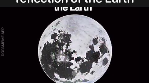 Moon = Flat Earth Map?